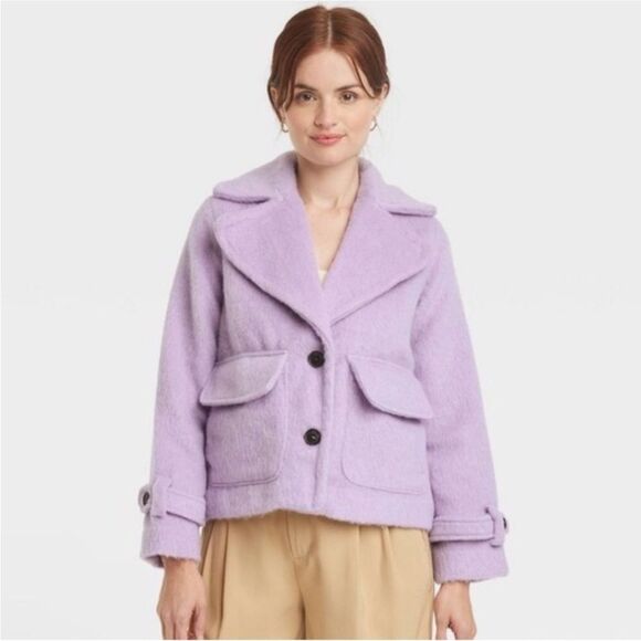 Faux Utility Jacket Purple, a new day - Picture 1 of 5